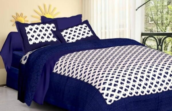 Printed Cotton Double Bedsheets