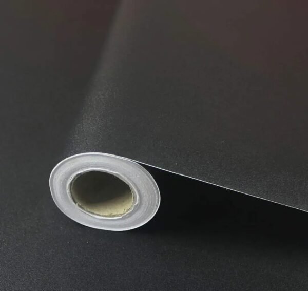 Black Wallpaper for Walls (45x250cm) Sticker Wallpaper Peel and Stick Hexagon Removable Self Adhesive Waterproof Wallpaper